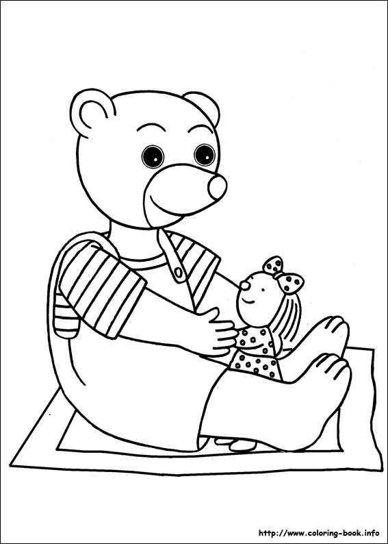 Little Brown Bear coloring picture